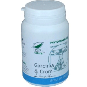 GARCINIA&amp;CROM 30CPS-Inhibarea poftei de mancare