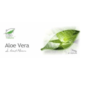 ALOE VERA 30CPS-Reglarea tranzitului intestinal