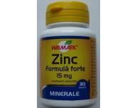 ZINC 15 MG 30CPR