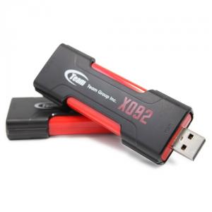 Flash Drive Team Group X092 16GB, USB2.0, eSATA,  Rosu