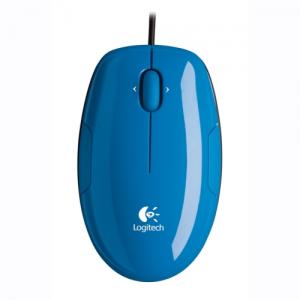 Mouse Laser Logitech LS1, USB, Aqua-Blue