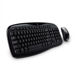 Kit Logitech Wireless MK250 tastatura + mouse, USB, Negru