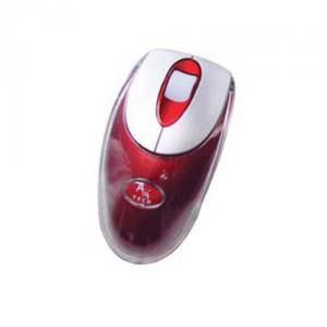 Mouse Optic A4Tech NB-35-1 USB, fara baterie, rosu, USB