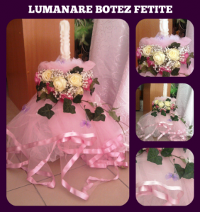 Lumanare botez