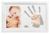 Baby art - kit amprenta duo paint print frame white