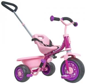 Tricicleta Hudora design violet-roz