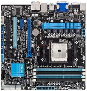 ASUS - Placa de baza F1A75-M PRO R2.0&#44; AMD A75&#44; FM1&#44; DDR III&#44; PCI-E 16x&#44; SATA III&#44; USB 3.0