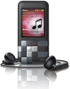 Creative - MP3 Player ZEN Mozaic, 4GB, Negru