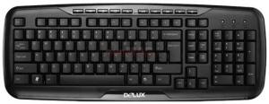 Delux - Tastatura Multimedia DLK-6200U (Negru)