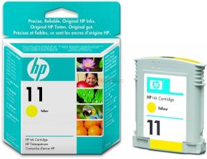 HP - Cartus cerneala HP  11 (Galben)