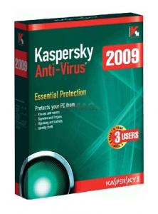 Kaspersky - Antivirus Kaspersky Anti-Virus 2009  (1 utilizatori&#44; 2 ani) - Reinnoire licenta