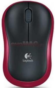 Logitech - Mouse Optic Wireless M185 (Rosu)