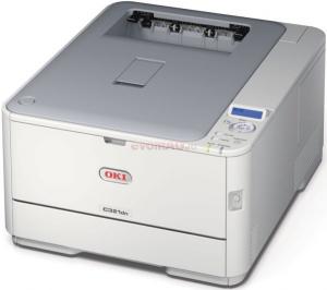 OKI - Imprimanta C321DN, Duplex, Retea