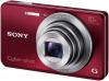 Sony - Promotie Aparat Foto Digital DSC-W690 (Rosu), Filmare HD + Card 4GB + Husa