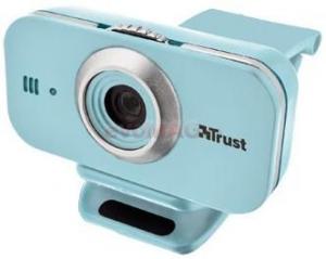 Trust - Camera Web Cuby ( Albastru)