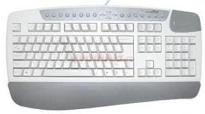 A4Tech - Tastatura Multimedia KBS-8 (Alb)