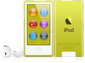 Apple - iPod Nano&#44; Generatia &#35;7&#44;  16 GB (Galben)
