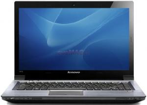 Lenovo - Promotie Laptop IdeaPad V570A (Core i5-2430M, 15.6", 8GB, 750GB@7200rpm, nVidia GT 540M Optimus@2GB, HDMI, FPR) + CADOURI
