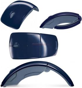 Microsoft - Mouse Laser Wireless Arc (Albastru)