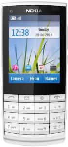 NOKIA - Telefon Mobil NOKIA X3 Touch and Type (Alb)