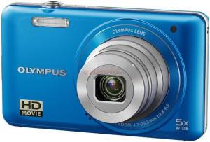 Olympus - Camera Foto VG-120 (Albastra) Filmare HD + CADOURI