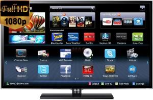 Samsung -  Televizor LED Samsung 32" UE32ES5500, Full HD, Smart TV, Wide Color Enhancer Plus, Clear Motion Rate 100, ConnectShare, Dolby Digital Plus