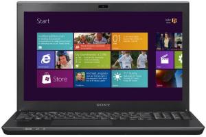 Sony VAIO - Laptop SVS1512X9EB (Intel Core i5-3210M, 15.5"FHD, 6GB, 640GB @7200rpm, nVidia GeForce GT 640M@2GB, USB 3.0, HDMI, Modul 3G, FPR, Windows 8 Pro, Negru)