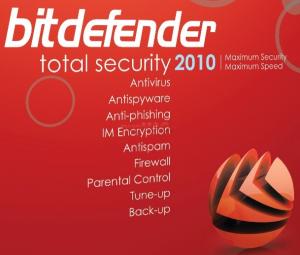 BitDefender - Cel mai mic pret! BitDefender Total Security 2010 - Reinnoire / 1 An / 3 Licente +  BONUS 3 luni licenta  GRATUITA