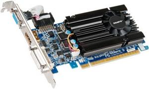 GIGABYTE - Promotie  Placa Video Geforce GT 610&#44; 1GB&#44; DDR3&#44; 64 bit&#44; DVI&#44; VGA&#44; HDMI&#44; PCI-E 2.0