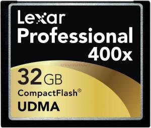 Lexar - Card Compact Flash 32GB (400X)