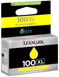 Lexmark - Cartus cerneala Lexmark Nr. 100XL (Galben - de mare capacitate - program return)