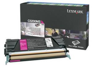 Lexmark - Toner Lexmark 00C5200MS (Magenta - program return)