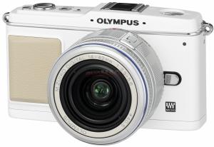 Olympus - Camera Foto Pen E-P1 Alba (Body + Obiectiv M.ZUIKO DIGITAL 14-42mm 1:3.5-5.6 argintiu)