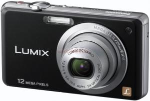 Panasonic - Camera Foto DMC-FS10 (Neagra) +  Card SD 2GB