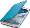 Samsung - Husa Samsung Flip  EFC-1J9FBEGSTD pentru Galaxy Note II N7100 (Albastra)