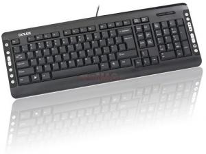 Delux - Tastatura Multimedia DLK-5015U (Negru)