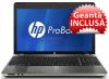 HP -  Laptop ProBook 4530s (Intel Core i5-2430M, 15.6", 4GB, 640GB, AMD Radeon HD 6490M@1GB, USB 3.0, BT, Linux, Geanta)