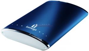 Iomega - Cel mai mic pret! HDD Extern eGo Midnight Blue, 250GB, USB 2.0
