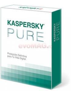 Kaspersky - Cel mai mic pret!  Kaspersky PURE  - 5 Licente - 1 an
