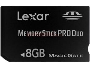 Lexar - Card memorie PRO Duo 8GB