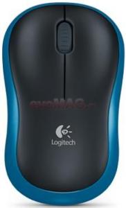 Logitech - Mouse Optic Wireless M185 (Albastru)