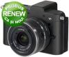NIKON -  RENEW!   Aparat Foto Digital 1 V1 (Negru), Dual Kit Obiectiv 10-30mm + Obiectiv 30-110mm, Filmare Full HD