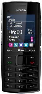 NOKIA - Telefon Mobil NOKIA X2-02, TFT 2.2", 2MP, 10MB, Dual SIM (Negru/Albastru)