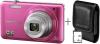 Olympus -   aparat foto digital vg-130 (roz) + card 4gb +