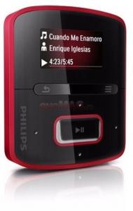 Philips - MP3 Player SA3RGA04R02, 4GB