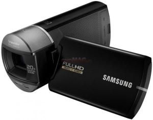 Samsung - Camera Video Samsung HMX-Q10BP (Neagra), Filmare Full HD, Ecran Tactil