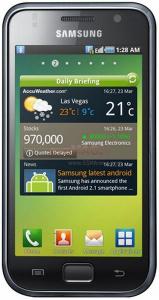 Samsung - Promotie Telefon Mobil i9001 Galaxy S Plus, 1.4 GHz, Android 2.3, Super AMOLED capacitive touchscreen 4.0", 5MP, 8GB