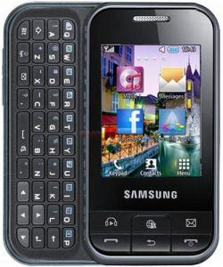 Samsung - Telefon Mobil C3500 Chat 350, TFT resistive touchscreen  2.4", 2MP, 20MB (Dark Silver)
