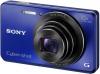 Sony - Promotie Aparat Foto Digital DSC-W690 (Albastru), Filmare HD + Card 4GB + Husa