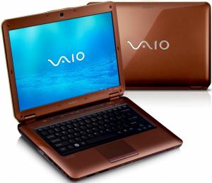 Sony VAIO - Laptop VGN-CS31S/T (Maro - Caramel Cream)